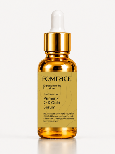 FemFace 2-in-1 Primer + 24K Gold Serum 30ml